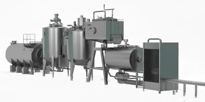 Линии производства творога