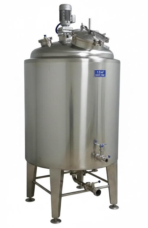 Ёмкости из нержавеющей стали 1–2 м³